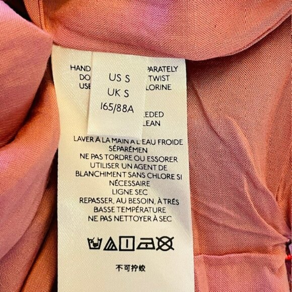 Maeve by Anthropologie Pink Sequin Kara Popover Midi Dress Small - Picture 7 of 8